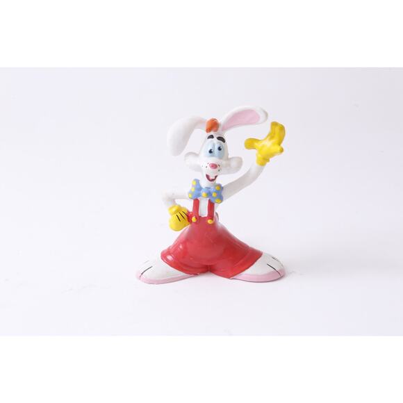Bullyland Roger Rabbit Toy, Red Jumper, Polka Dots Ribbon, PVC Figure, 2.5", Fig - Picture 1 of 3